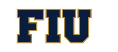 Florida International Golden Panthers Baseball Logo