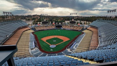 Dodger Stadium Logo