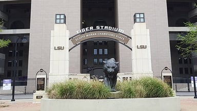 Tiger Stadium - Baton Rouge Logo
