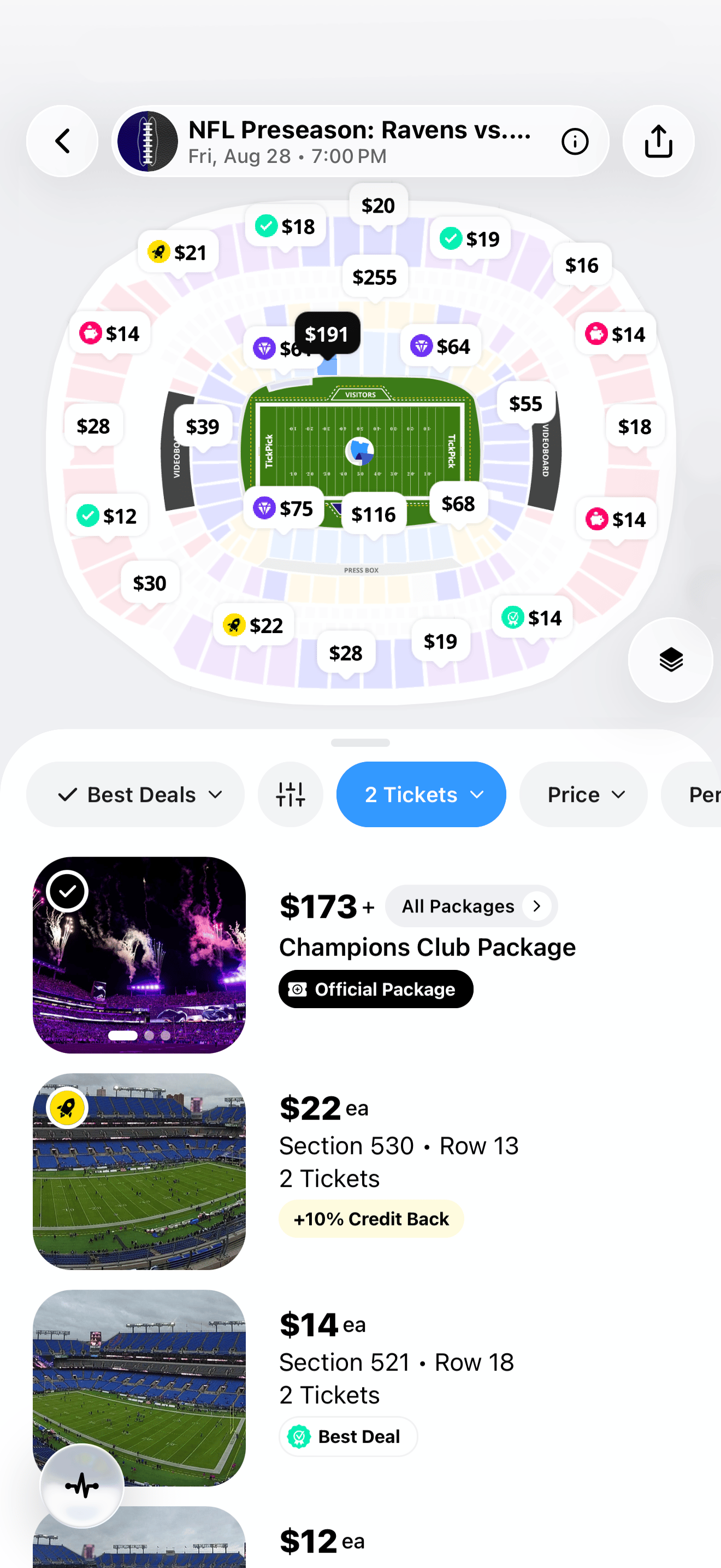 TickPick App