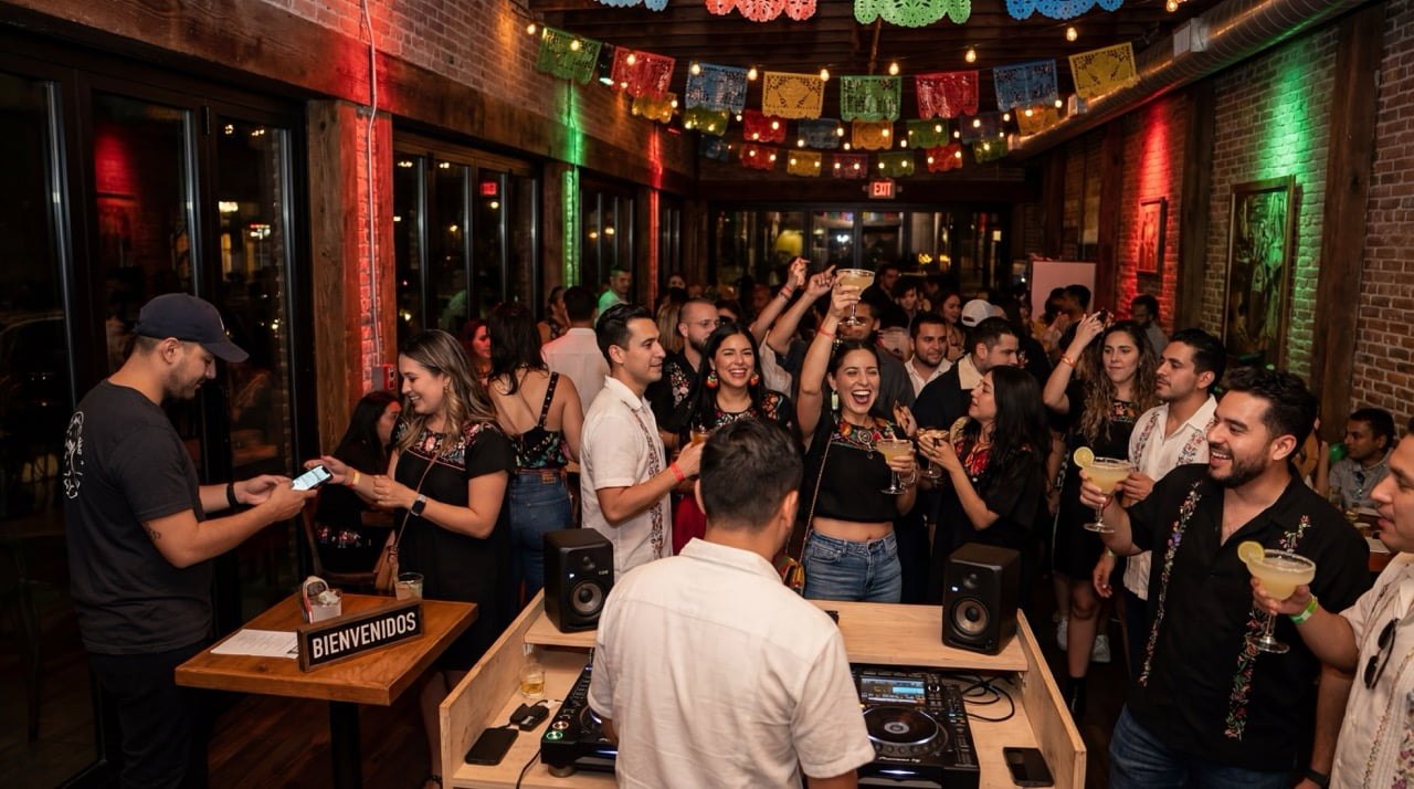 TickPick event management dashboard for a Cinco de Mayo fiesta