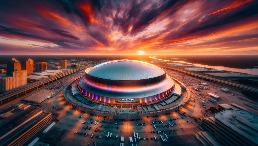 Caesars Superdome Logo