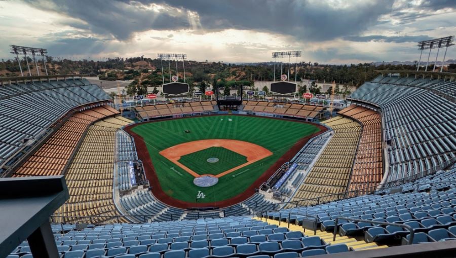 Dodger Stadium Logo