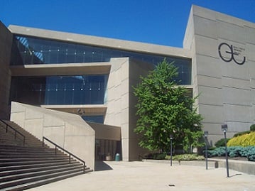 E.J. Thomas Hall Logo