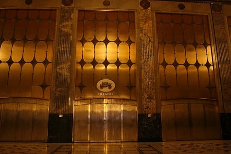 Fisher Theatre - MI Logo