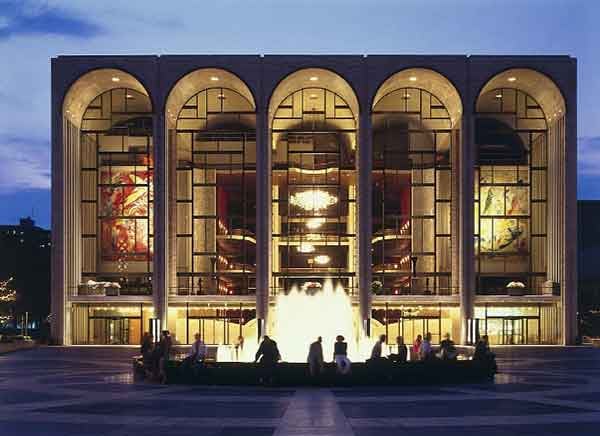 Metropolitan Opera at Lincoln Center Logo