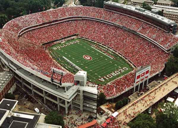 Sanford Stadium Logo