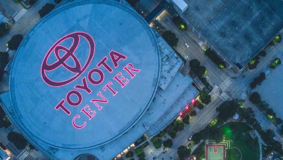 Toyota Center - TX Logo