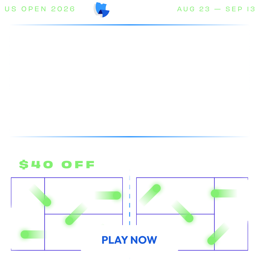 US Open 2026. Aug 23 to Sep 13. PointSmash. Rally your way to $40 off US Open tickets!