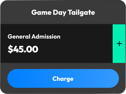 Game Day Tailgate ticket - General Admission $45.00