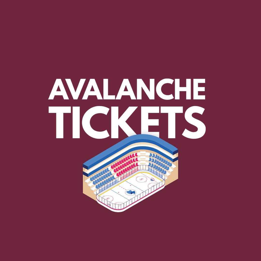 Colorado Avalanche Tickets, No Hidden Fees