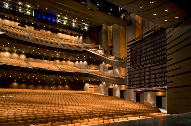 Bass Concert Hall Interactive Seating Chart