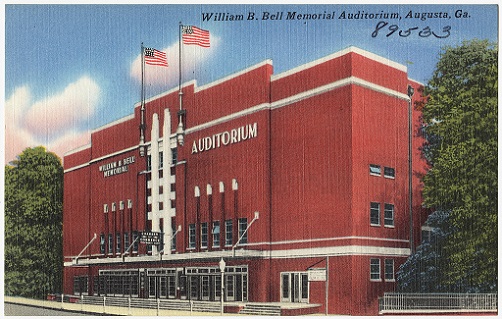 Bell Auditorium Seating Chart Augusta Georgia
