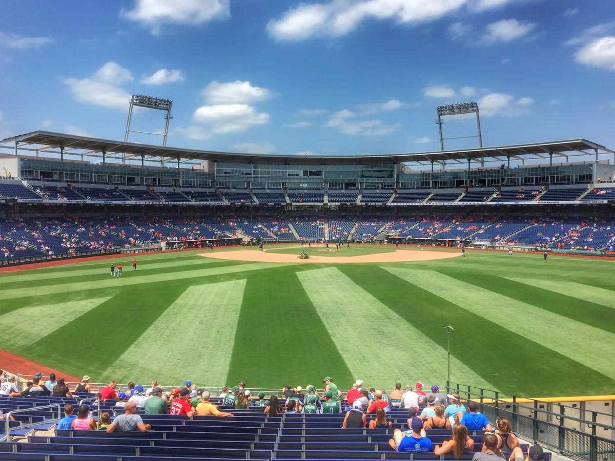 College World Series Location 2024 Becca Carmine