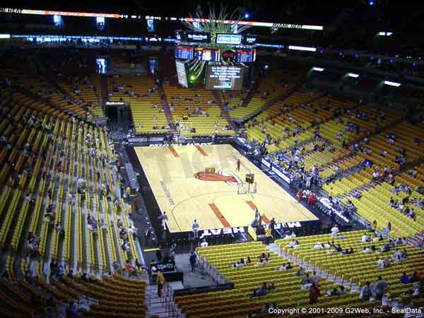 Virtual Seating Chart American Airlines Arena
