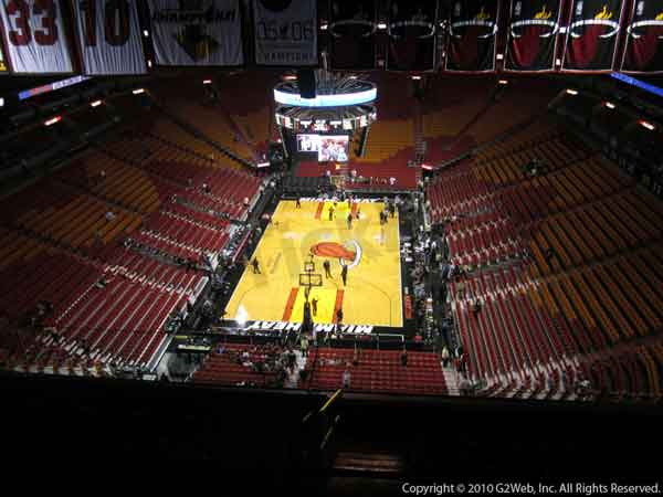 American Airlines Arena Seating Chart Basketball