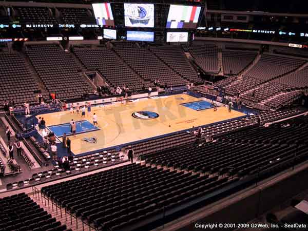 Dallas Mavericks Arena Seating Chart