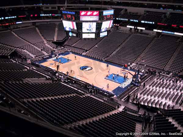 Dallas Mavericks Virtual Seating Chart