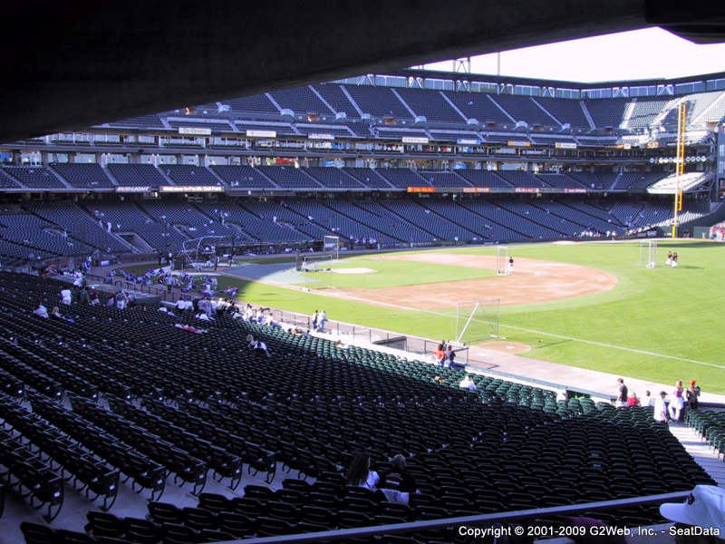 Oracle Park Virtual Seating Chart