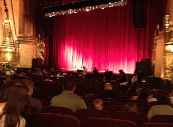 Beacon Theater Seating Chart Orchestra 1