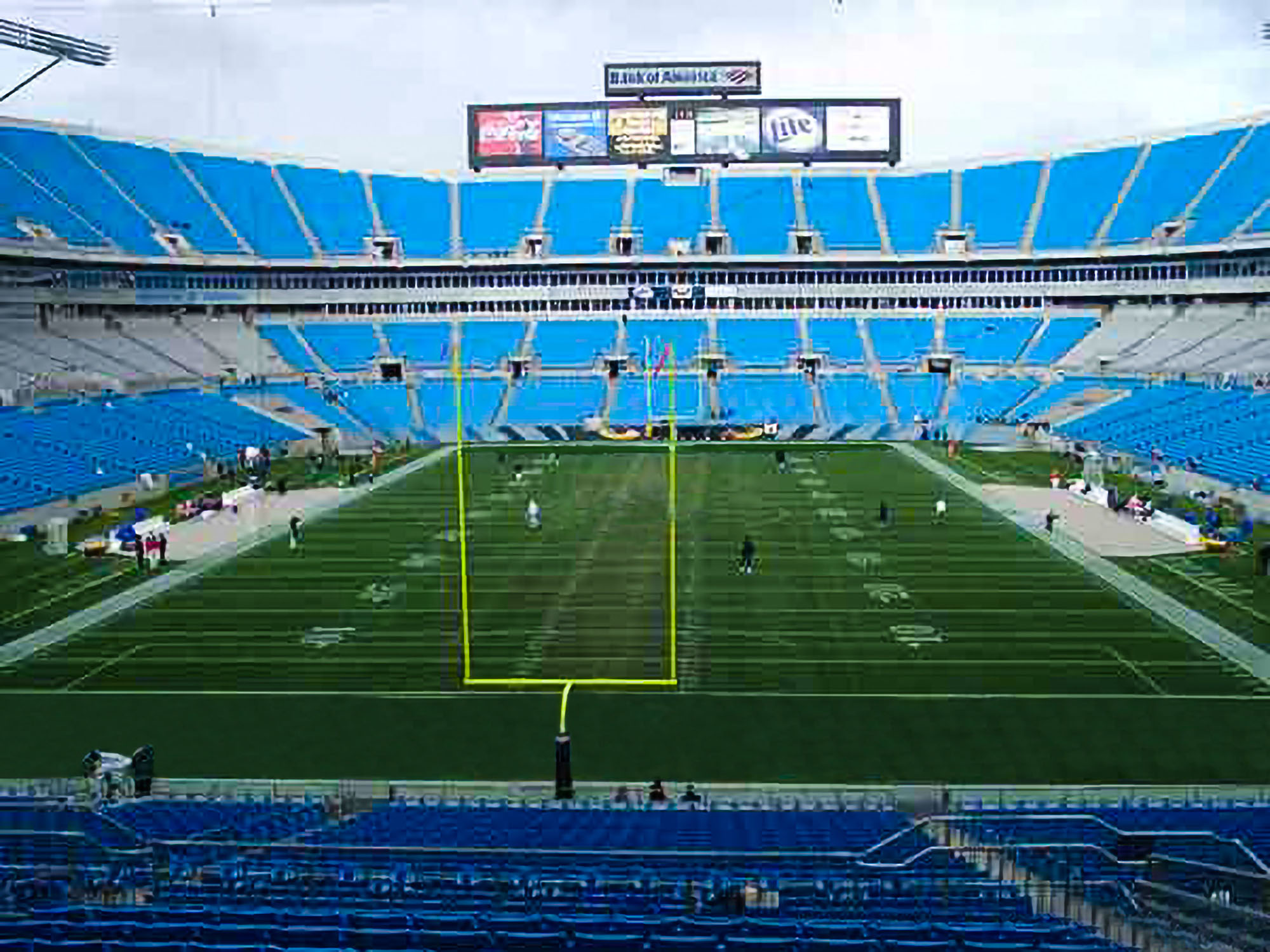 Bank Of America Stadium Seat Views Section By Section