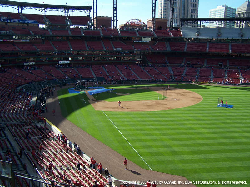 Busch Stadium Seat Views Section By Section