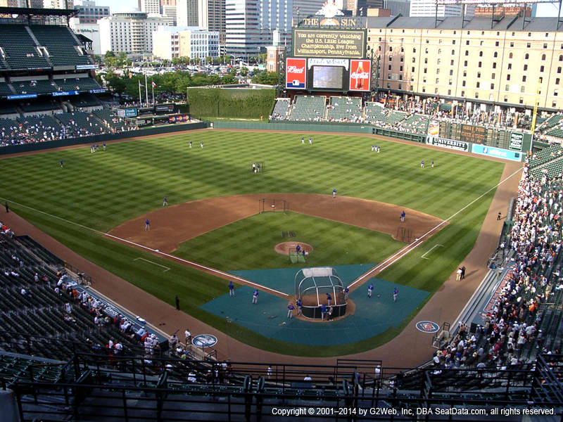 Orioles Seating Chart Virtual