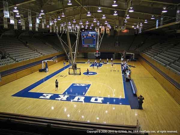 Cameron Indoor Stadium Seat Views - Section by Section