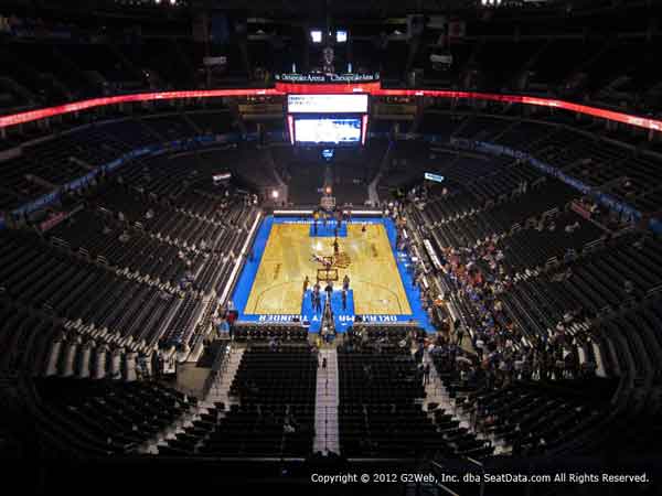 Chesapeake Energy Arena Seat Views - Section by Section