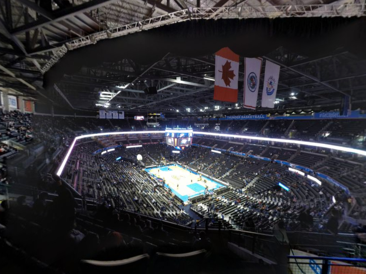 Chesapeake Energy Arena Seat Views - Section by Section