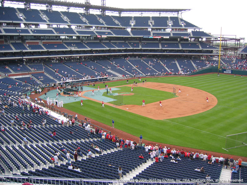 Citizens Bank Park Seat Views Section By Section