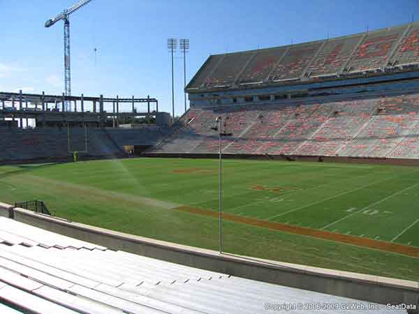 Frank Howard Field At Clemson Memorial Stadium Seat Views