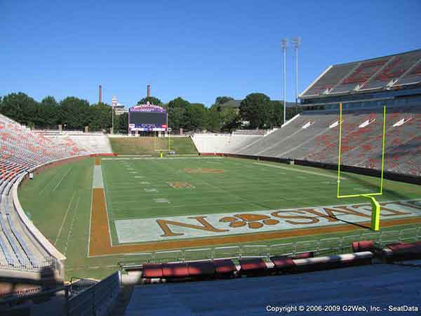 Frank Howard Field At Clemson Memorial Stadium Seat Views