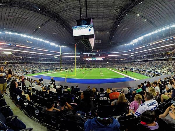 AT&T Stadium Seat Views - Section by Section