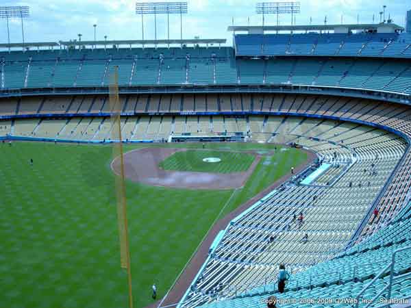 La Dodgers Stadium Seating Chart