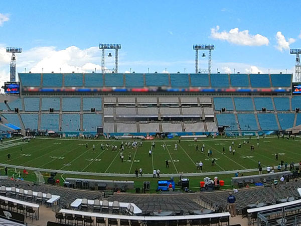 tiaa bank field seat views section by section everbank field detailed seating chart