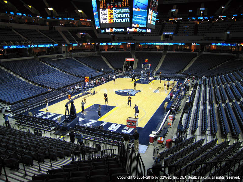 Fedex Forum Memphis Tn Seating Chart