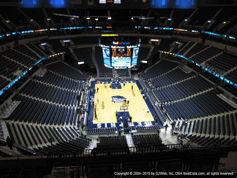 Fedexforum Suite Chart