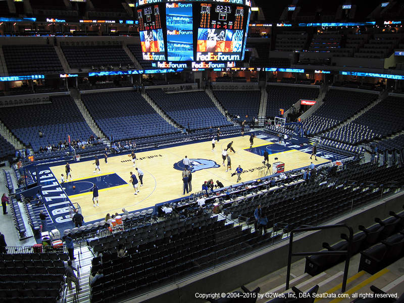 Fedexforum Suite Chart