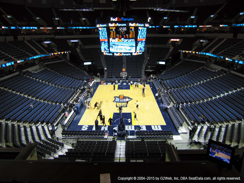 FedExForum Seat Views - Section by Section