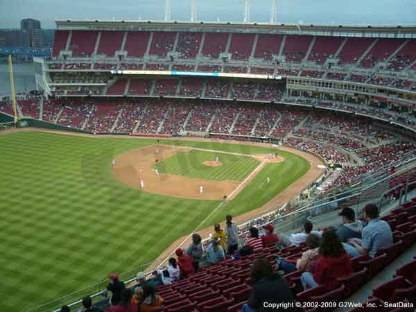 Great American Ballpark Seating Chart View