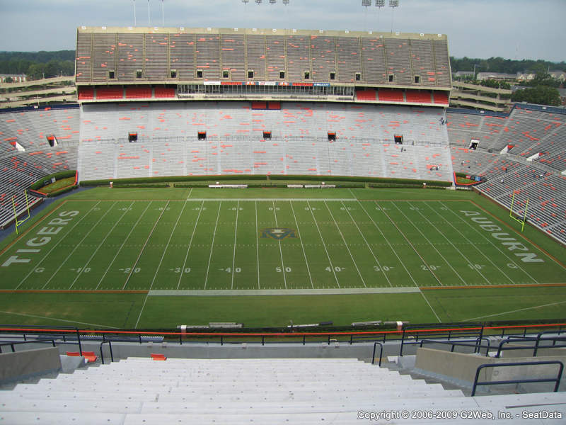 Jordan-Hare Stadium Seat Views - Section by Section