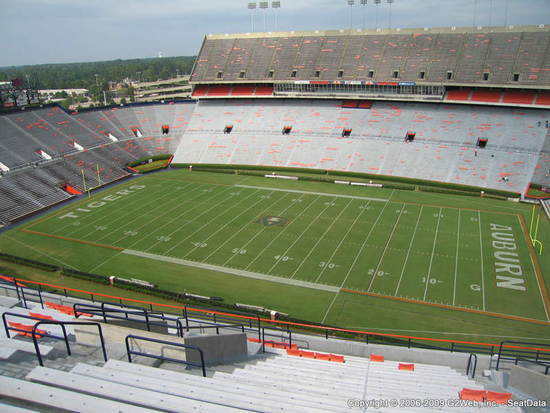 Jordan-Hare Stadium Seat Views - Section by Section