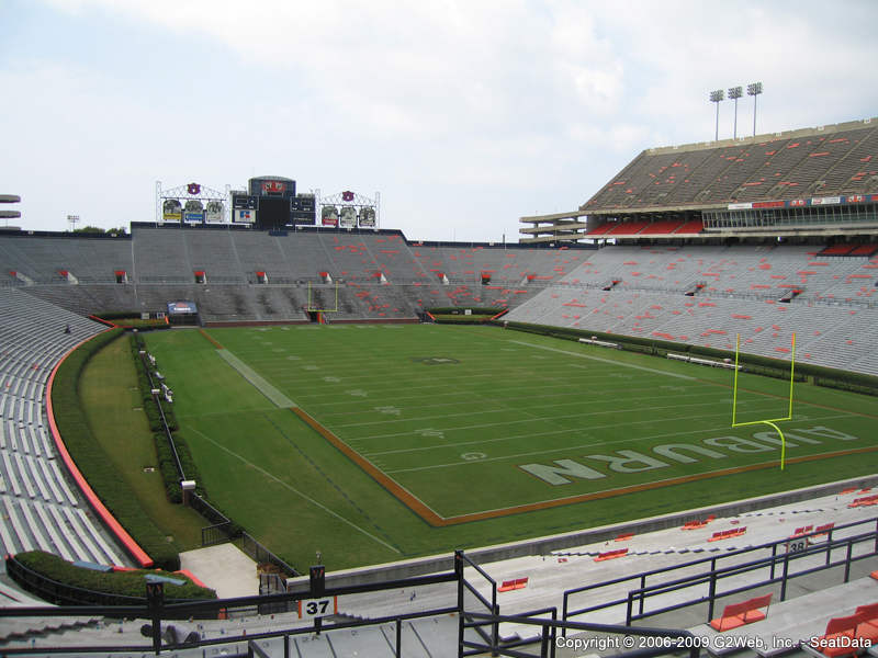 Jordan-Hare Stadium Seat Views - Section by Section