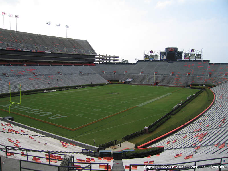 Jordan-Hare Stadium Seat Views - Section by Section