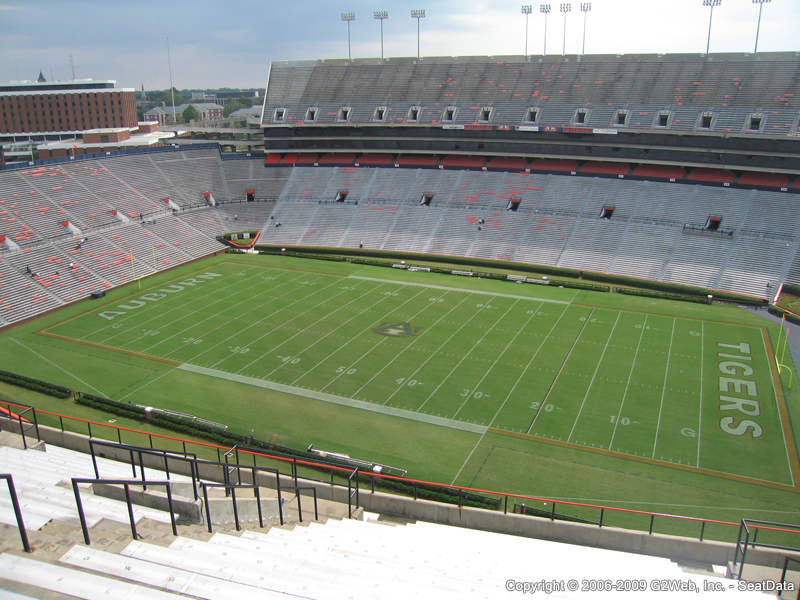 Jordan-Hare Stadium Seat Views - Section by Section