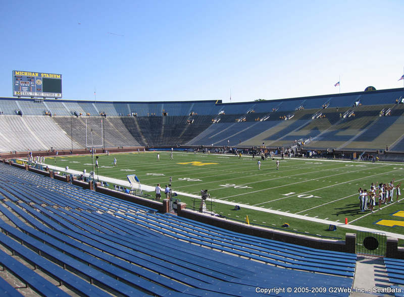 Michigan Stadium Seat Views - Section by Section