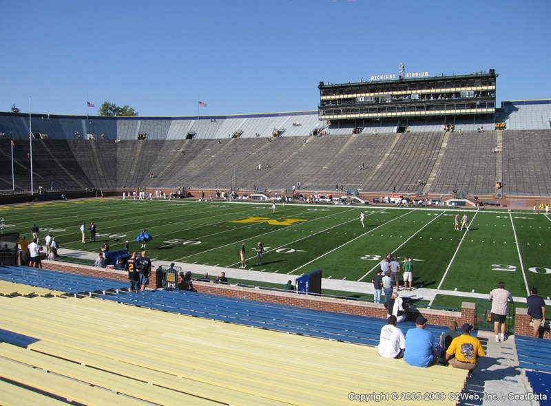 Michigan Stadium Seat Views - Section by Section