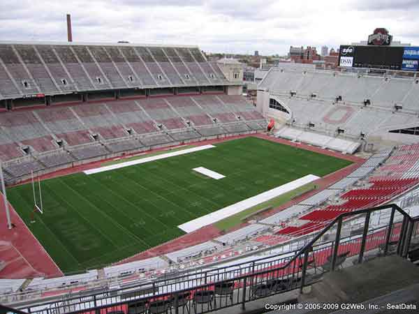 Ohio Stadium Seat Views - Section by Section