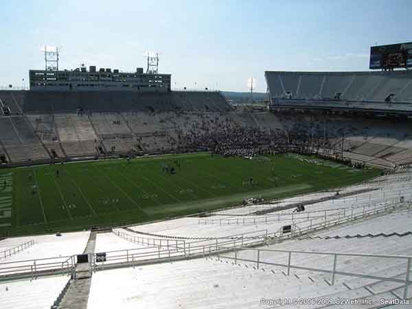 Beaver Stadium Seat Views - Section by Section